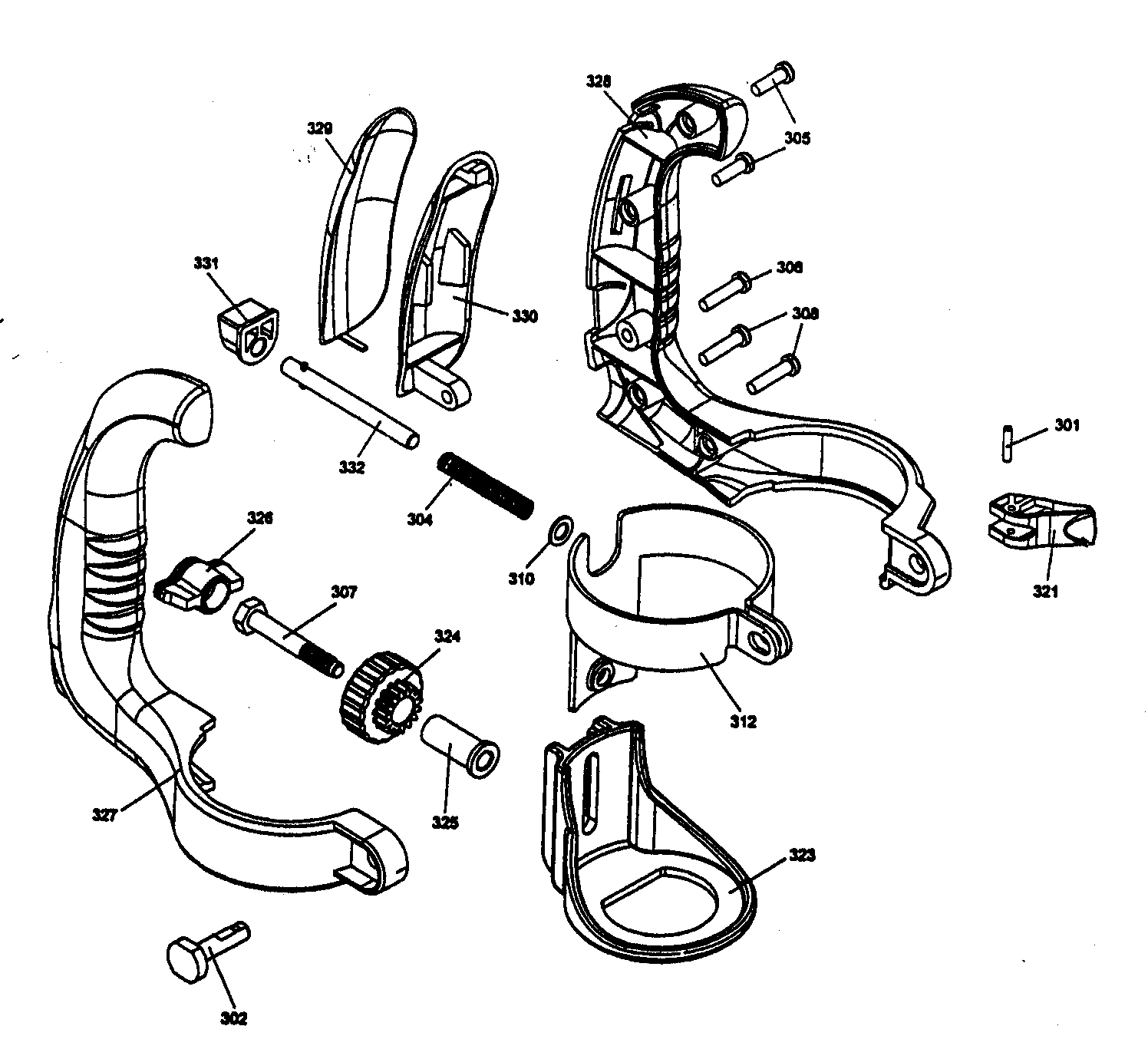 Handle assy