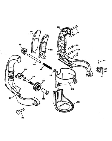 Handle assy