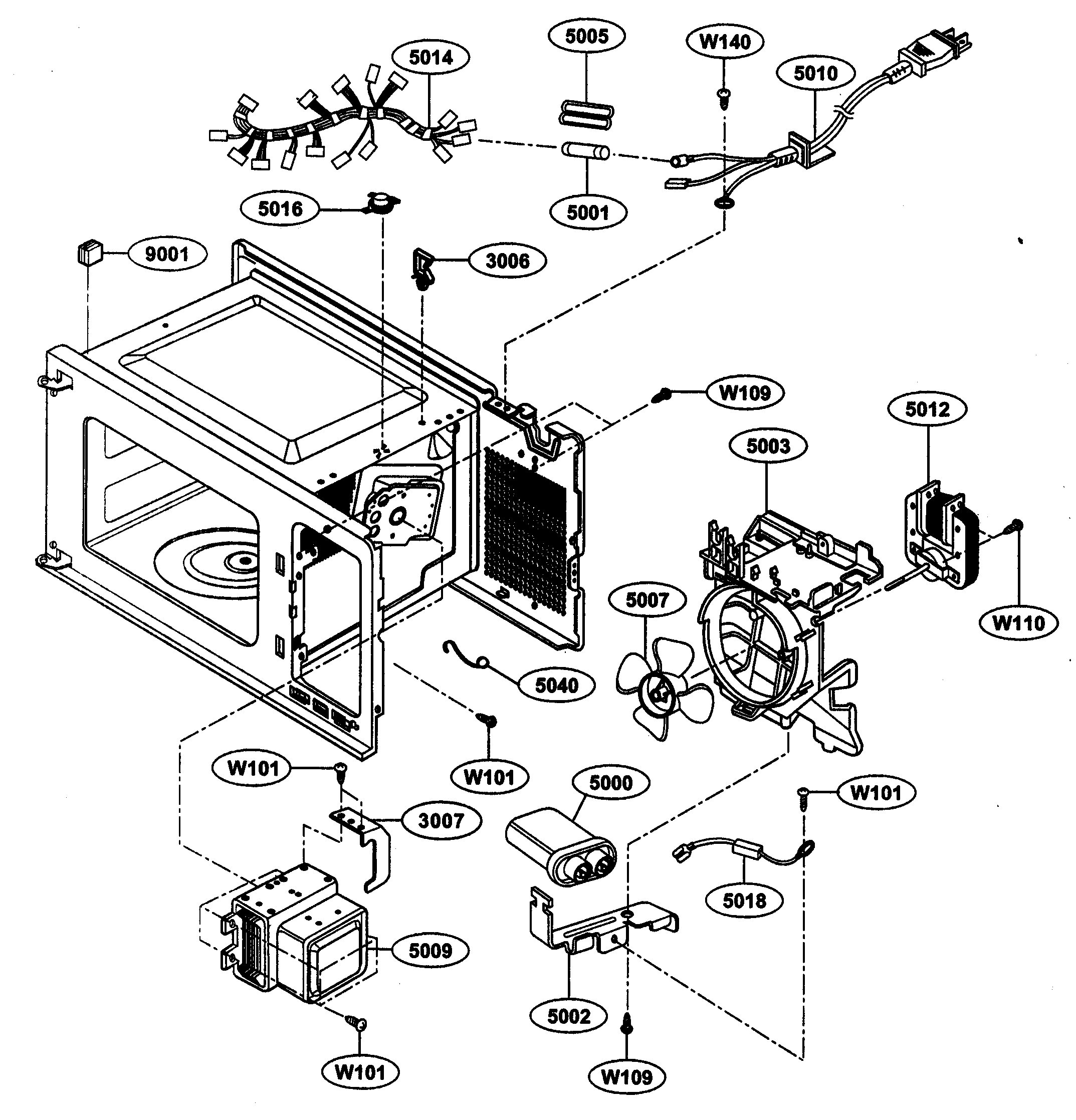 Oven interior