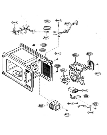 Oven interior