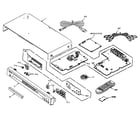 Yamaha DVD-S840 cabinet parts diagram