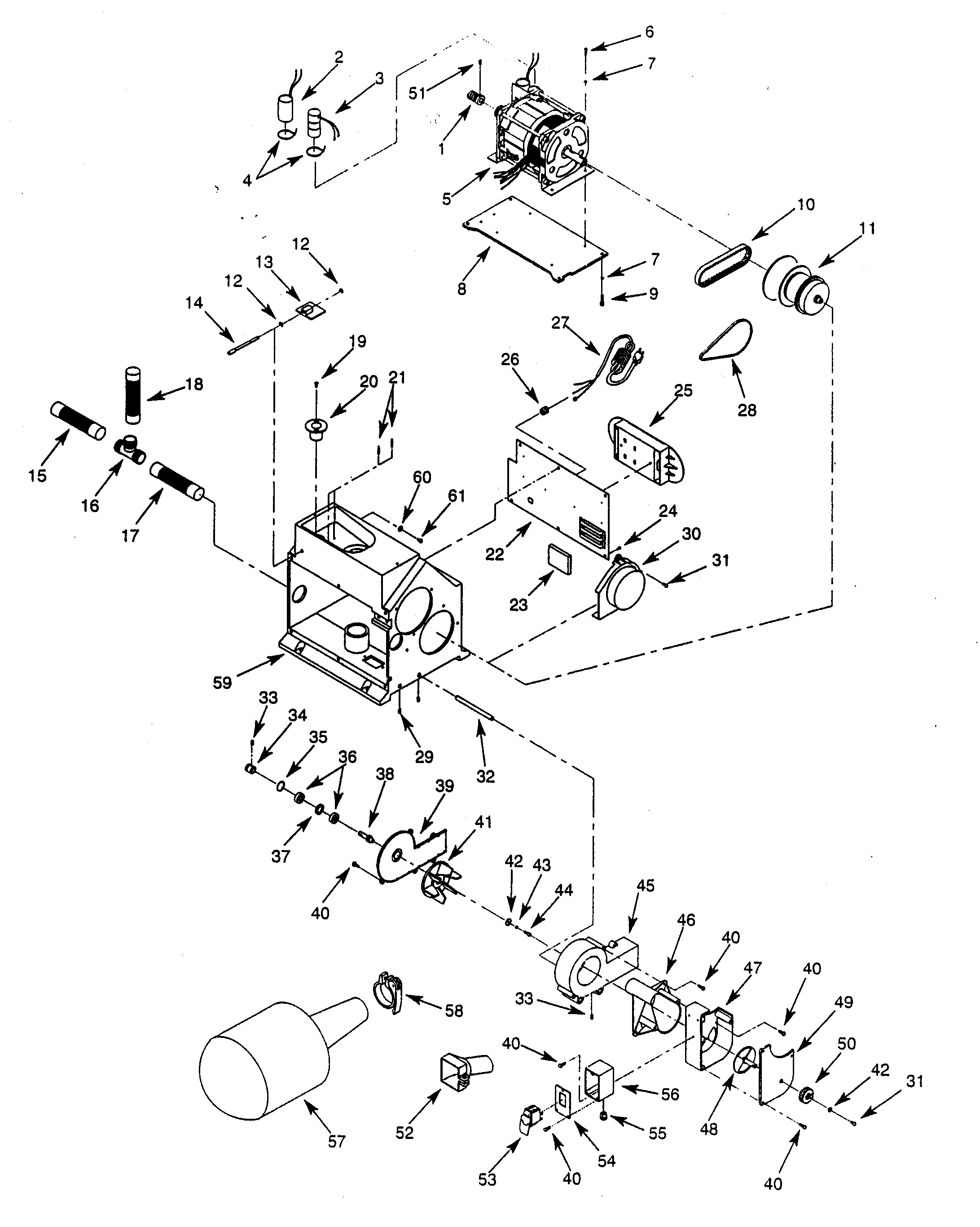 DUST COLLECTION/MOTOR