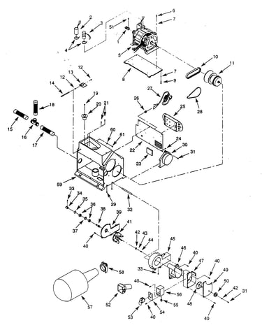 Dust collection/motor