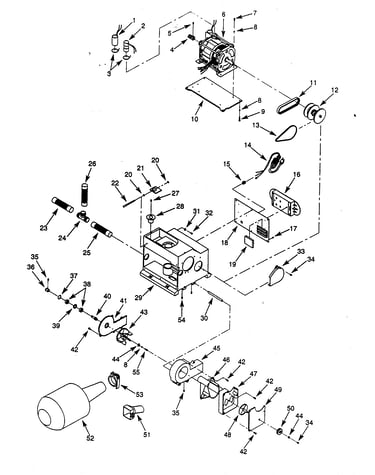 Dust collection/motor