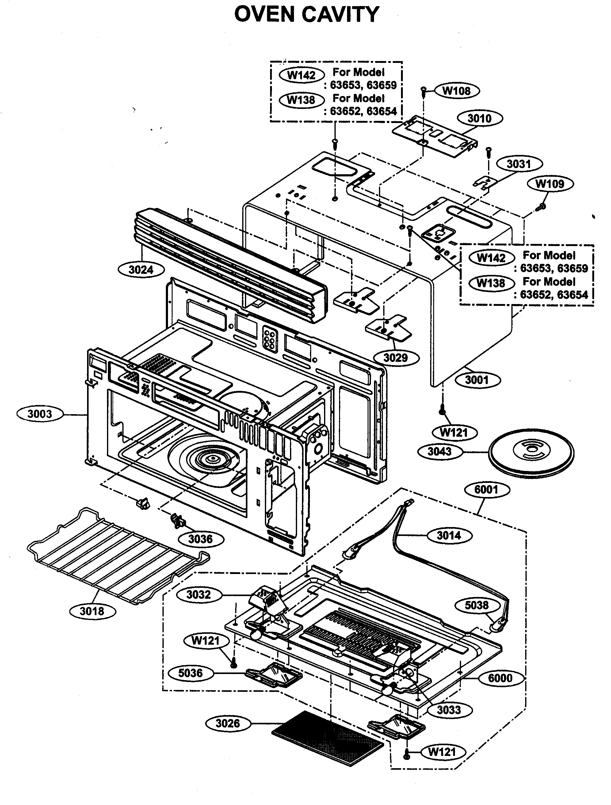 OVEN CAVITY