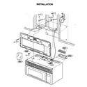 Kenmore 72163653300 installation diagram