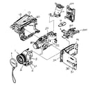 Canon OPTURA10 cabinet parts diagram