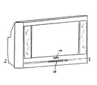 RCA 24V510T cabinet parts diagram