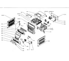 RCA RS2605 cabinet parts diagram