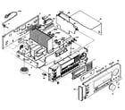 Onkyo TX-SV525 cabinet parts diagram
