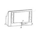 RCA 27V531T cabinet parts diagram