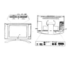 Philips 17PF9936 cabinet parts diagram