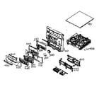 RCA RS2622 cabinet parts diagram