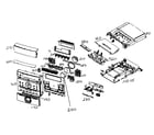 RCA RS2302 cabinet parts diagram