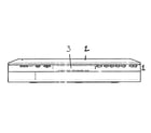 RCA DRC8000N cabinet parts diagram