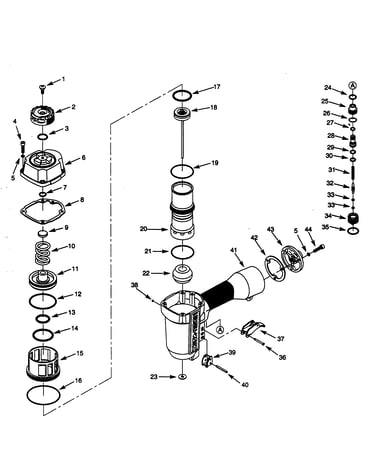Head/trigger valve