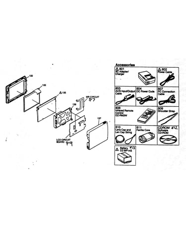Lcd/accessories