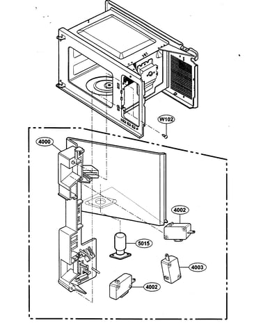Latch board parts