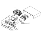 Panasonic PV-D734S cabinet parts diagram