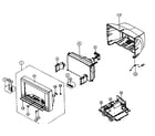 Samsung TXN2668WHF cabinet parts diagram