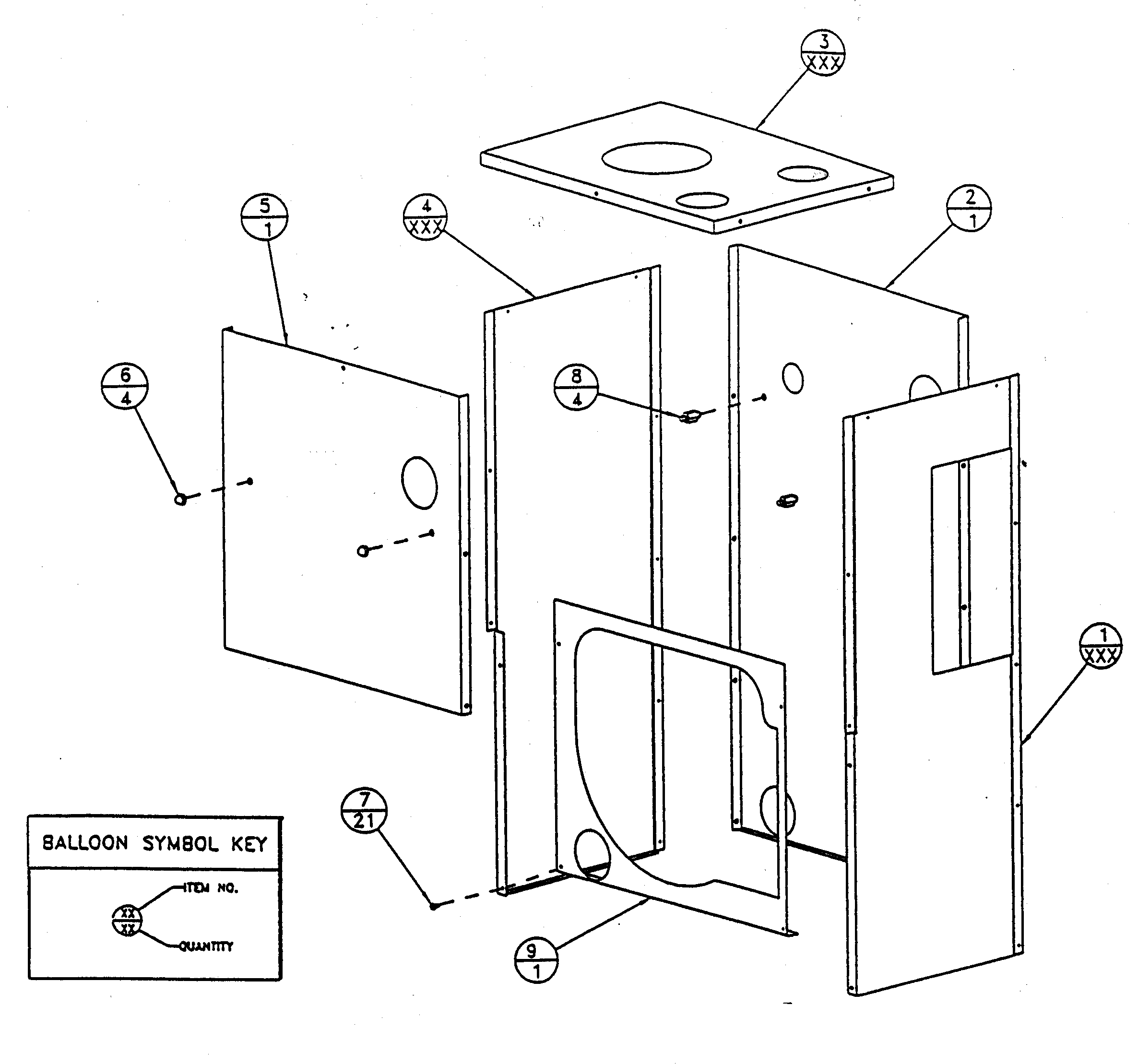 Jacket/base parts