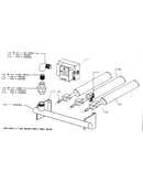 Natural gas burner/manifold assy
