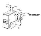 Kenmore KWX-3V boiler controls/piping diagram
