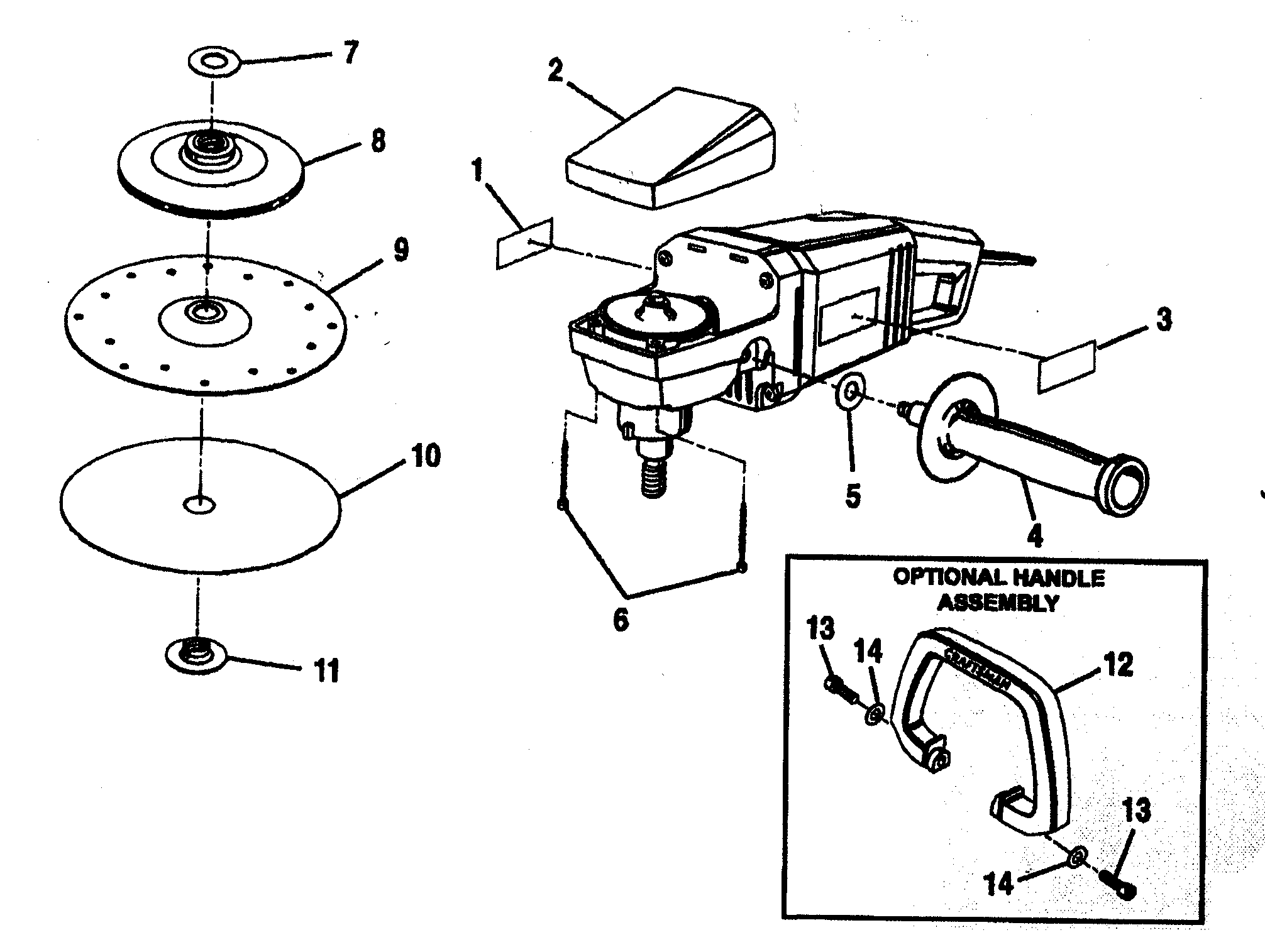 Sander disc