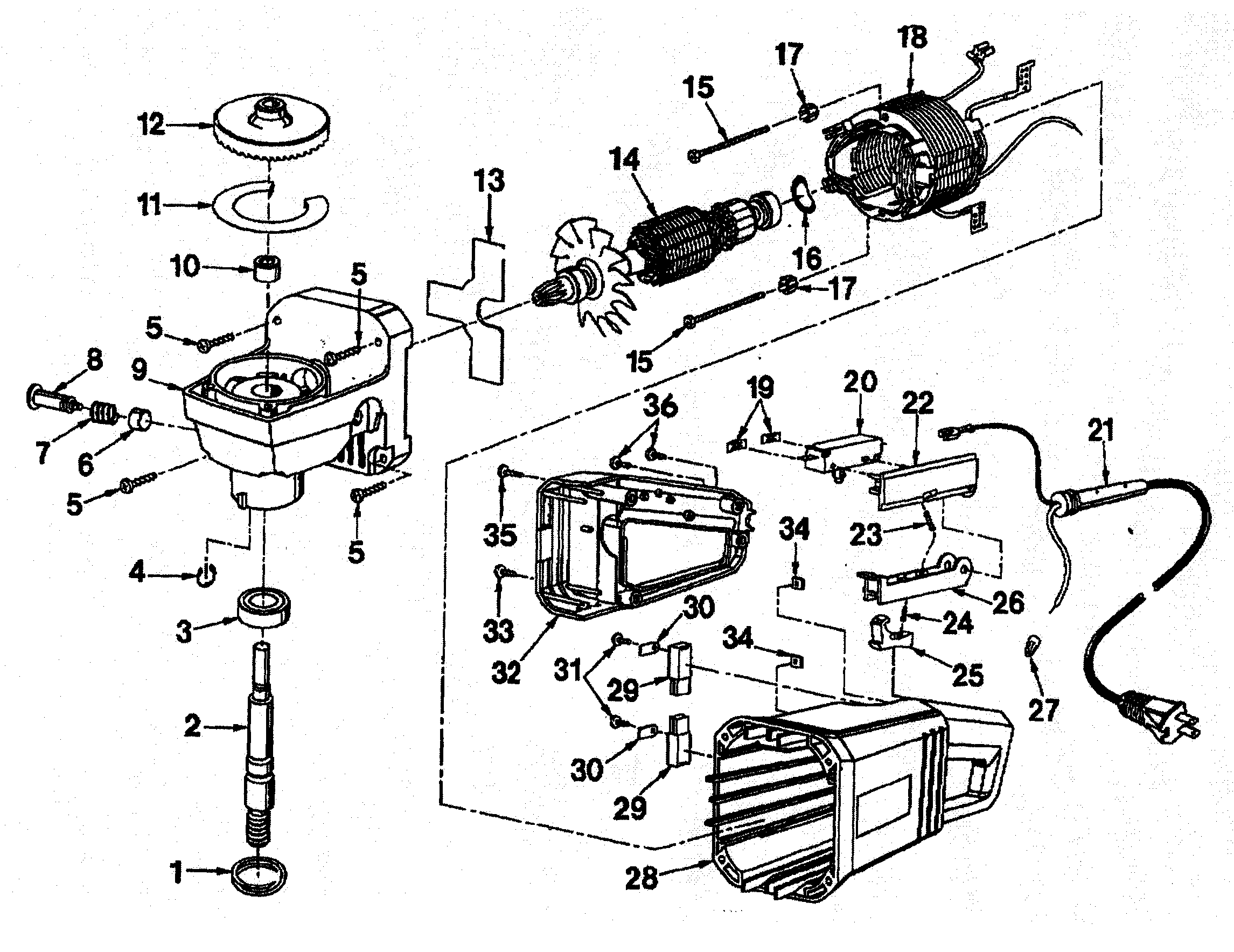 Motor assy