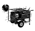 Porter Cable H1000 generator diagram