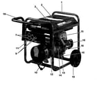 Porter Cable T550-W generator diagram