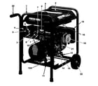 Porter Cable BS600-W-1 generator diagram