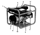 Porter Cable CTE300-1 generator diagram