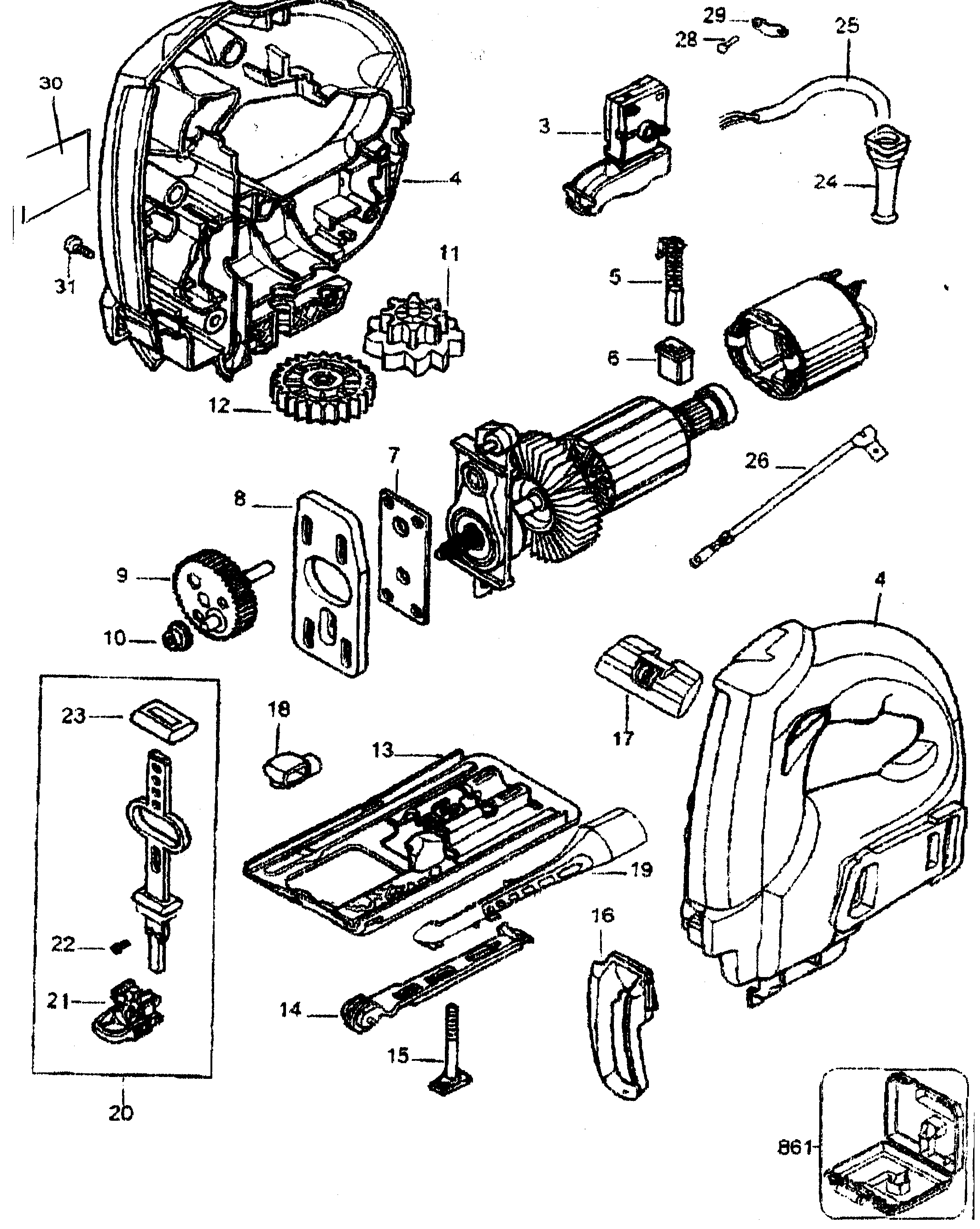 Saw assy