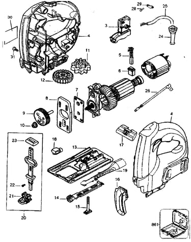 Saw assy