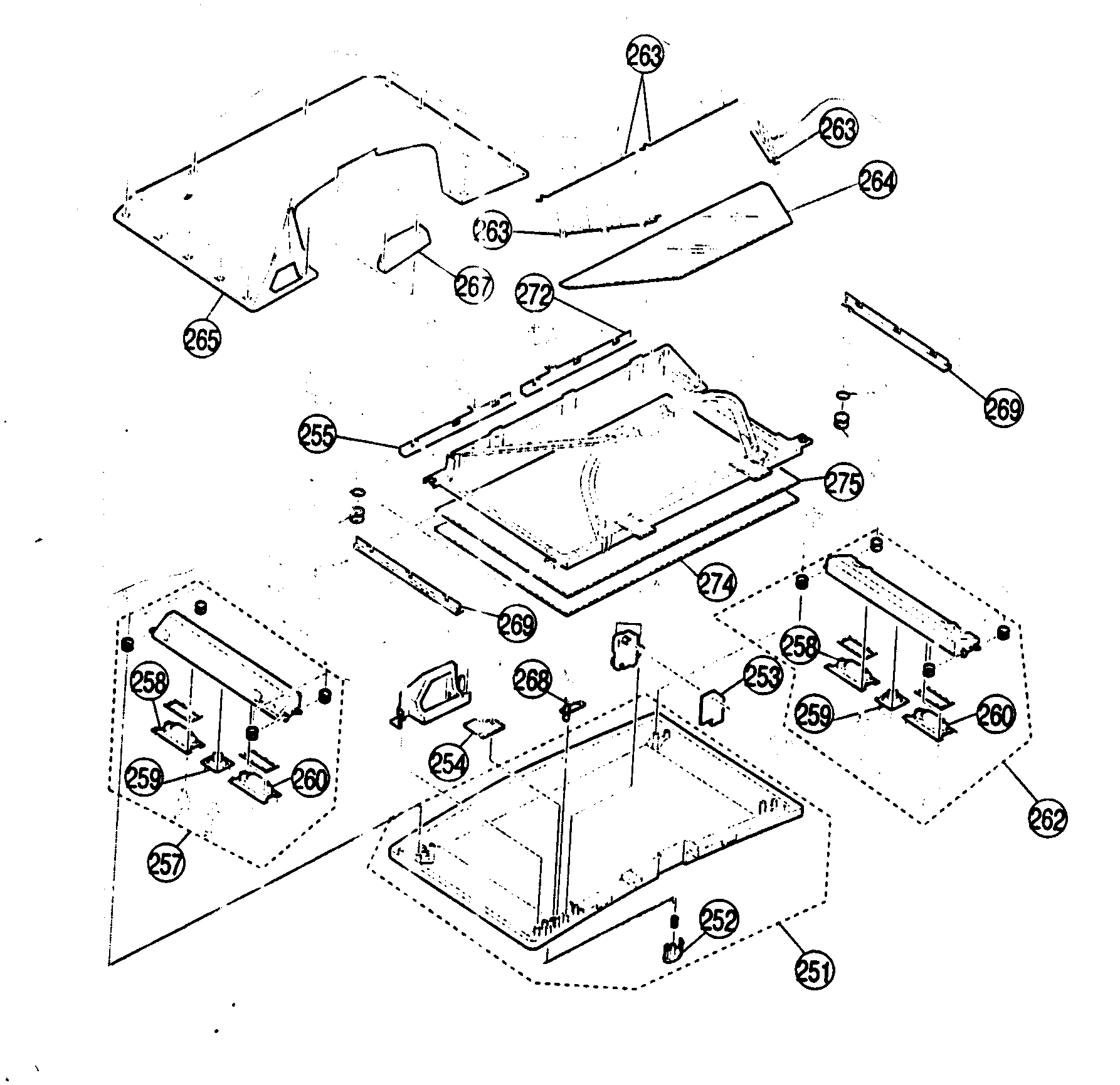 Lcd assy