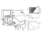 Magnavox 51PP9363H17 cabinet parts diagram