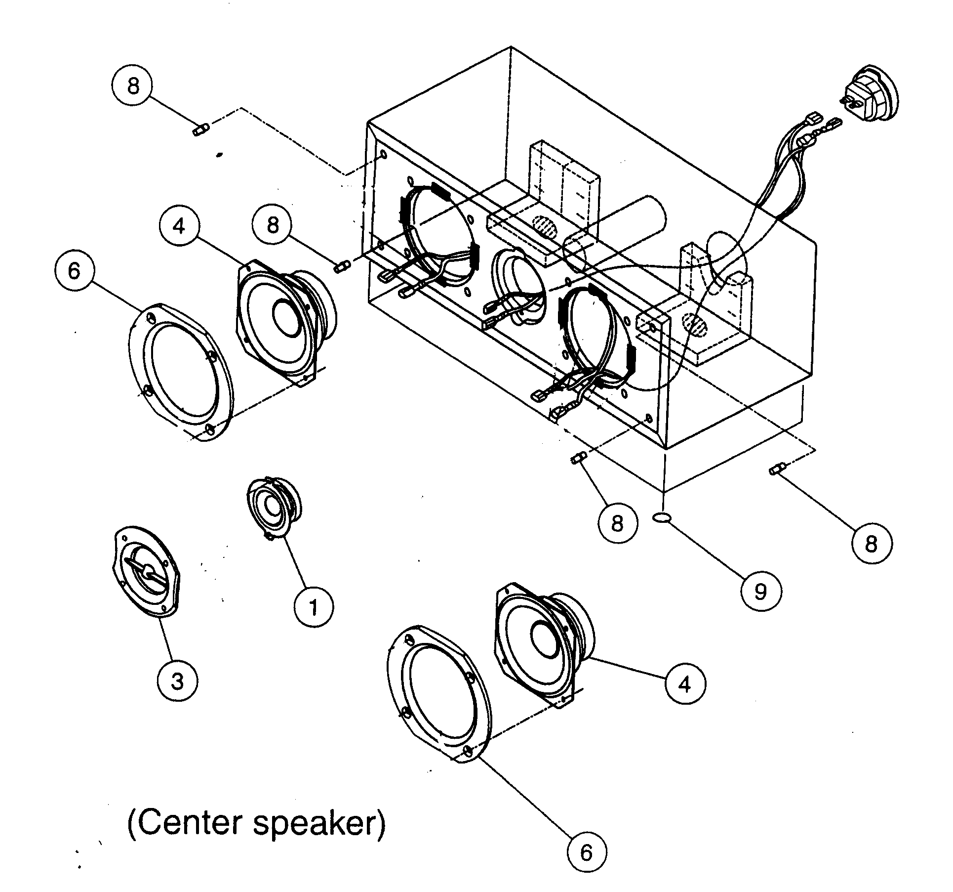 Center speaker