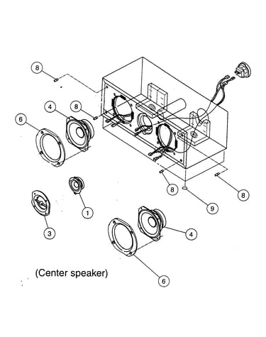 Center speaker