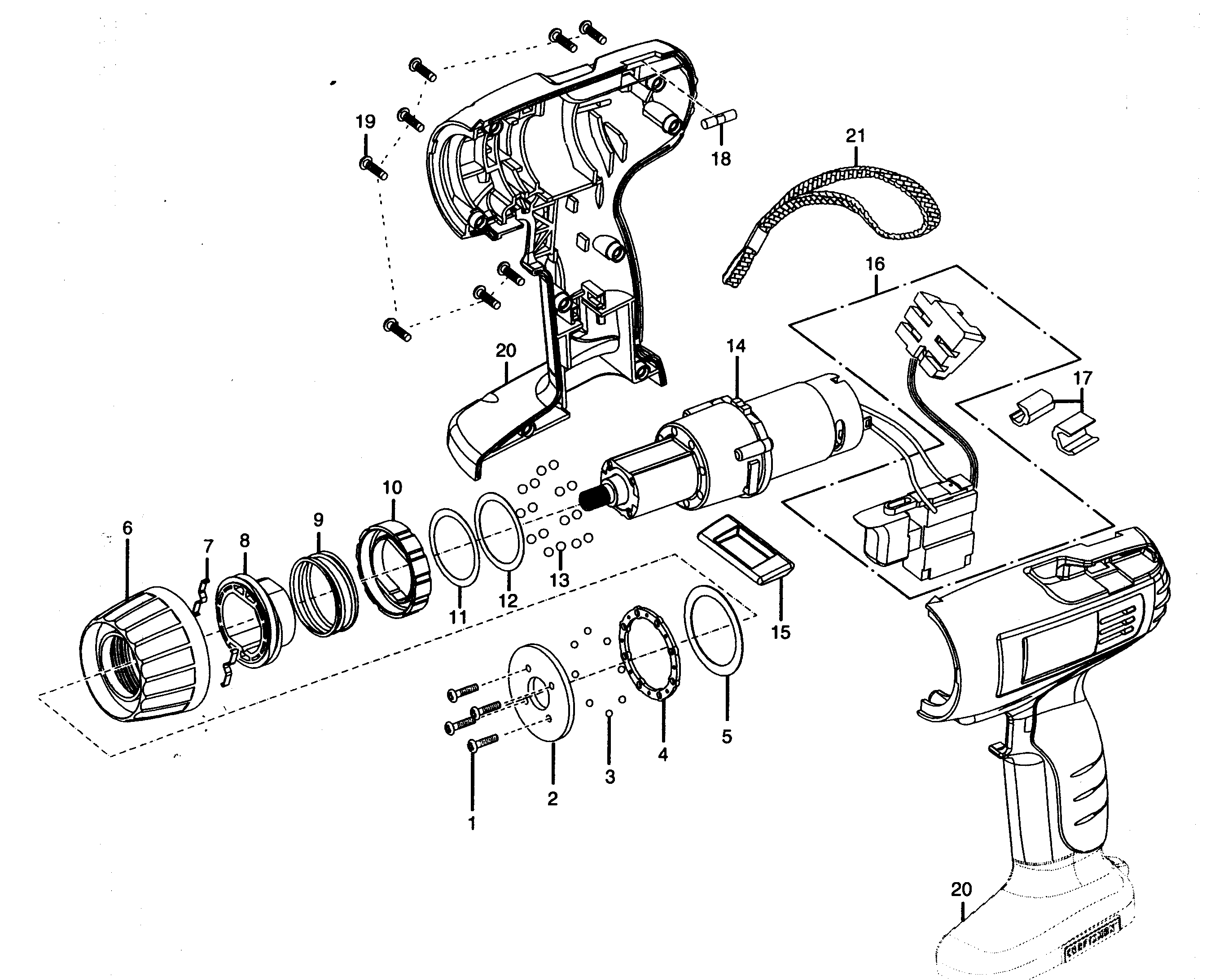 Housing assy