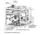Porter Cable H1000-1 front cabinet diagram