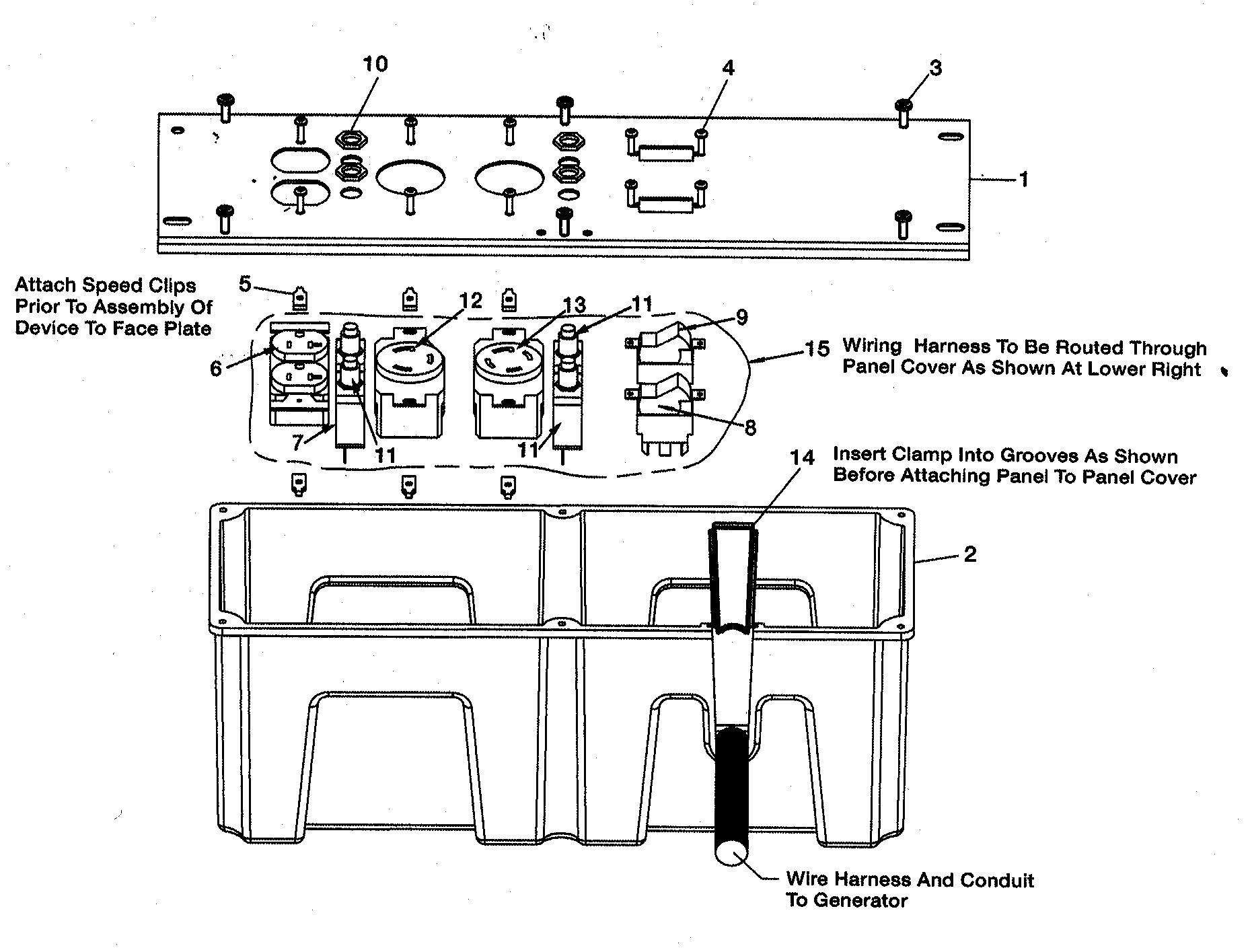 Control panel