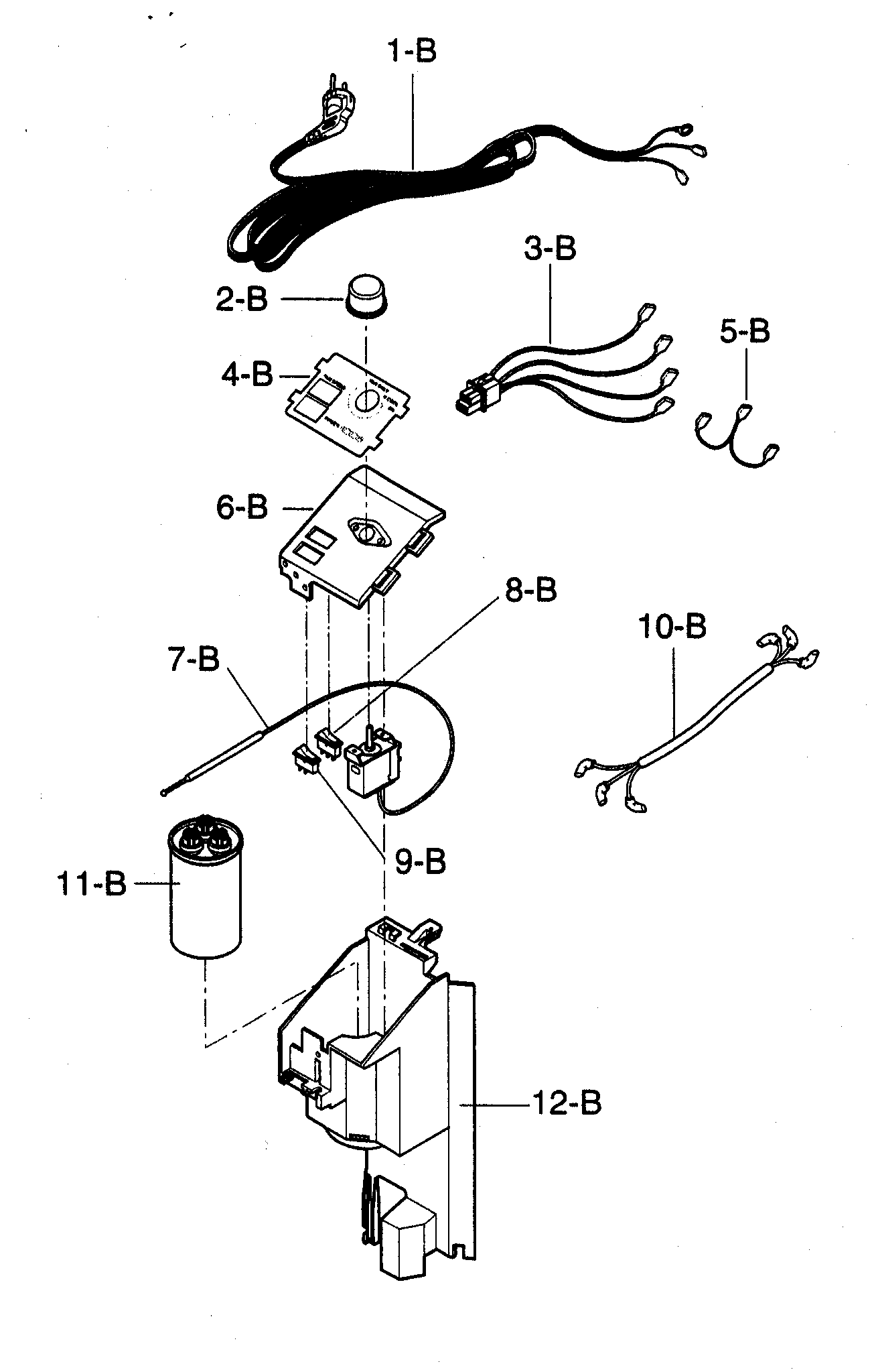 Control box assy