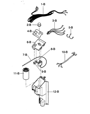 Control box assy