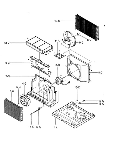 Air handling/cycle parts