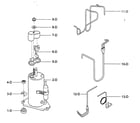 Kenmore 58074082400 compressor parts diagram
