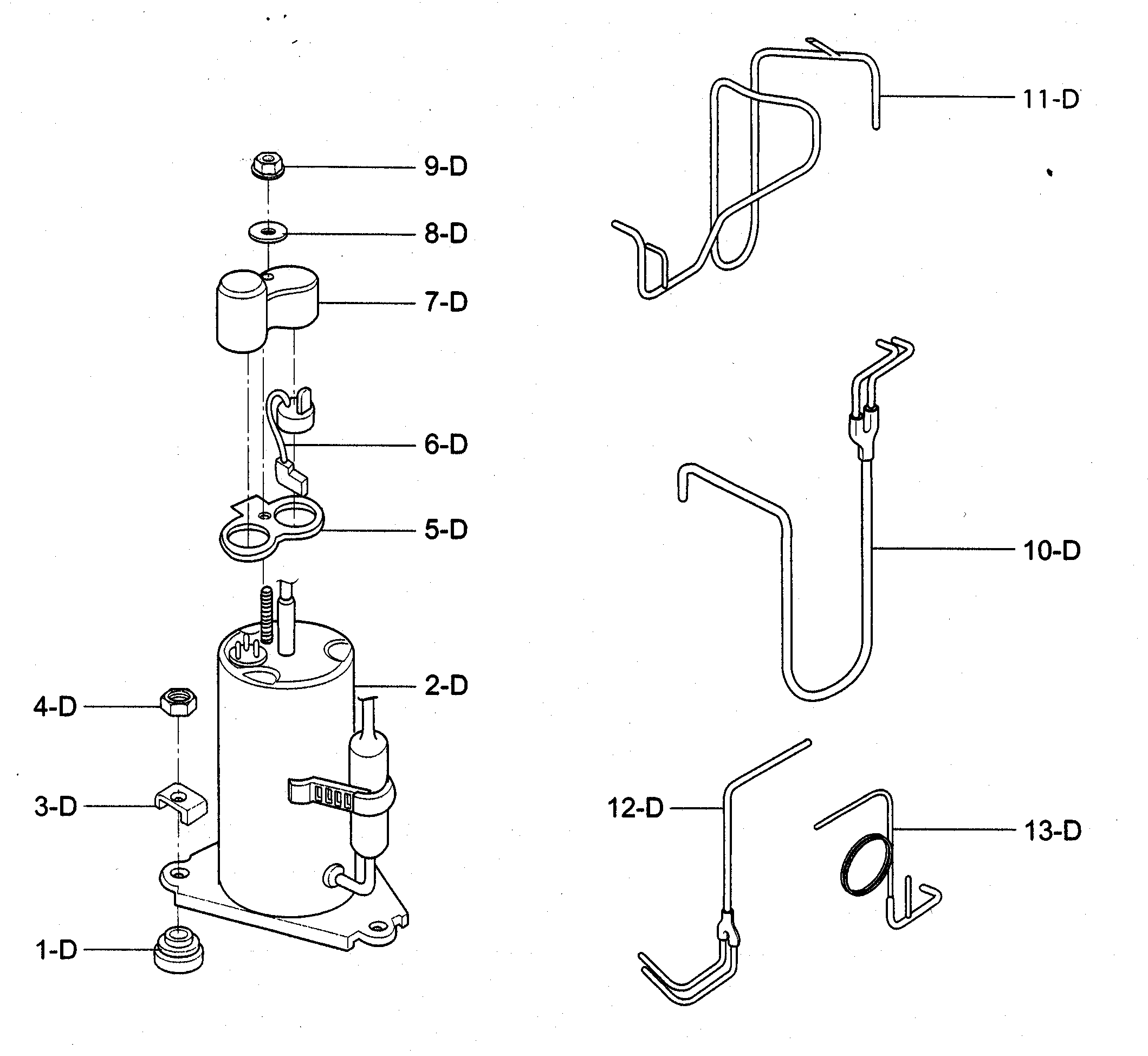 Compressor parts