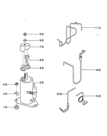 Compressor parts