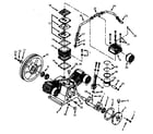 Campbell Hausfeld DP461500AJ pump assy diagram
