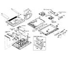 JVC LT-26WX84 cabinet parts diagram